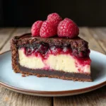 Himbeer Brownie Cheesecake – wenn Brownie auf Cheesecake trifft 6 Generate featured image 202605091843 1