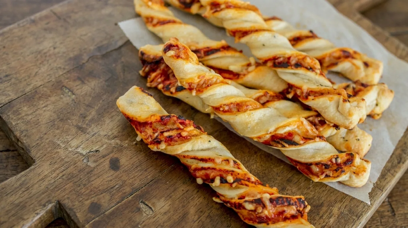 Pizzastangen – einfaches Fingerfood aus dem Ofen