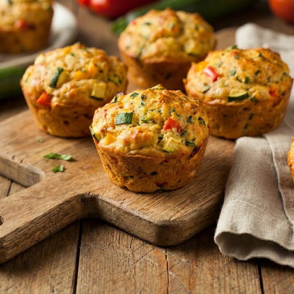 Pizza Muffins mit viel Gemüse 2 Generate featured image without … 202605162019 1