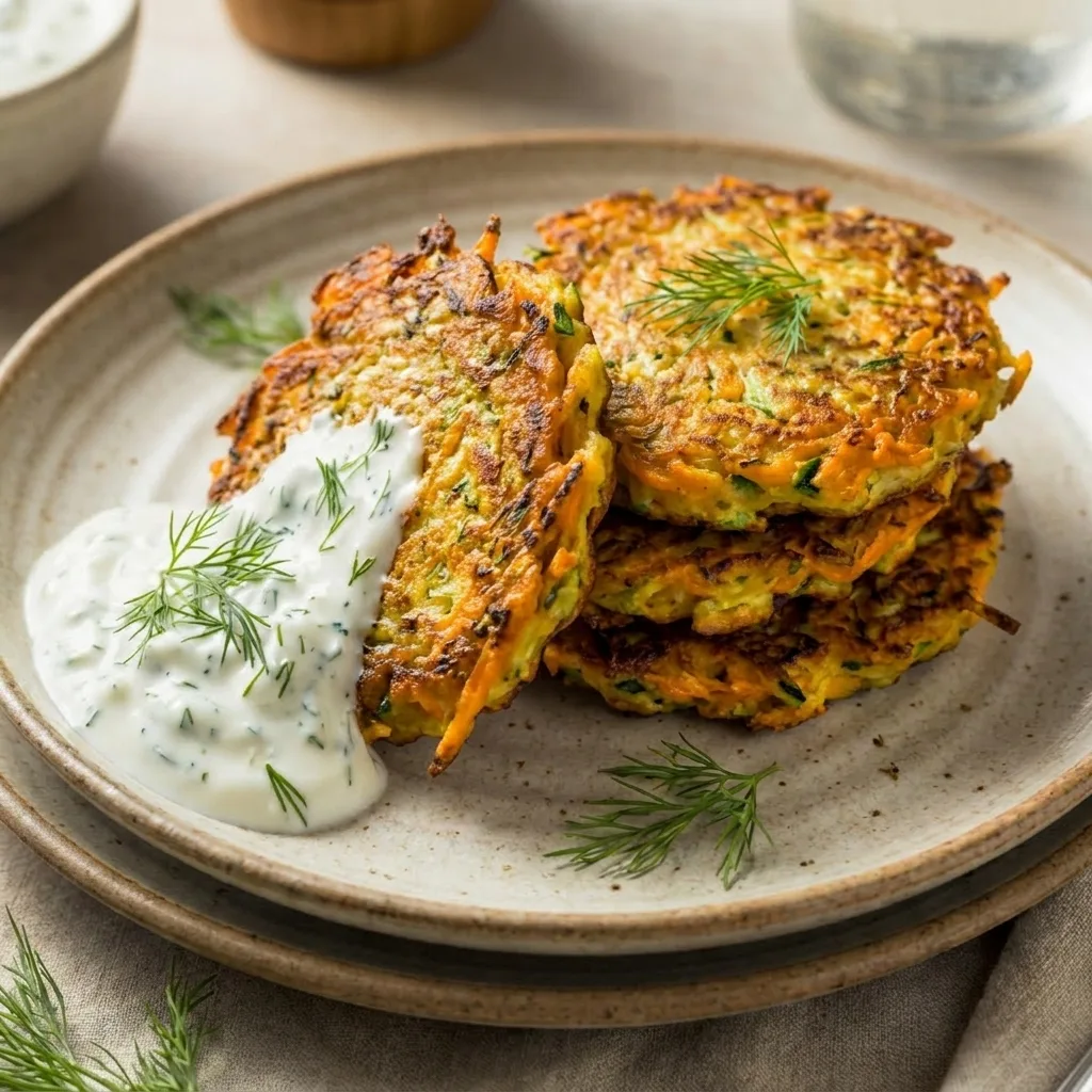 Zucchini Karotten Puffer 2 Generate featured image without … 202605182003