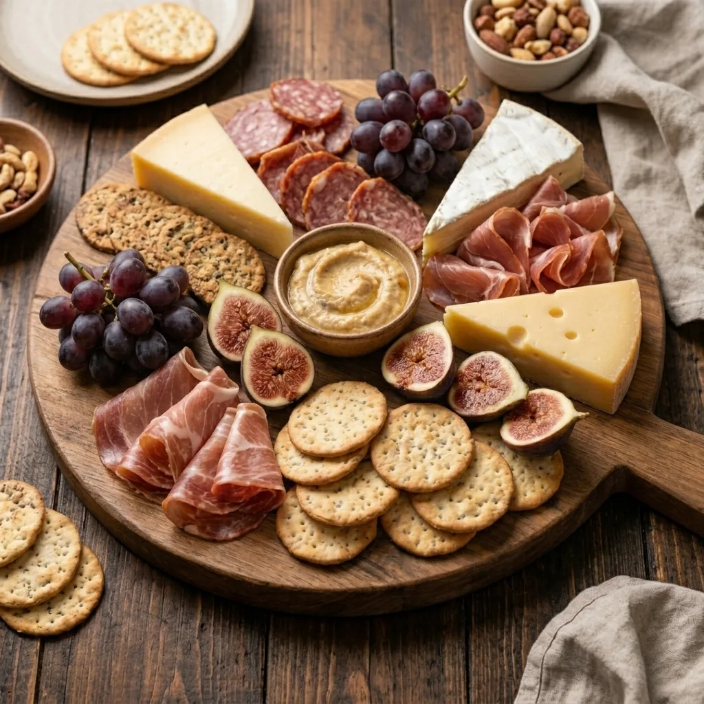 Herzhafte Snackboard Reste 2 Generate featured image without … 202605221915 1