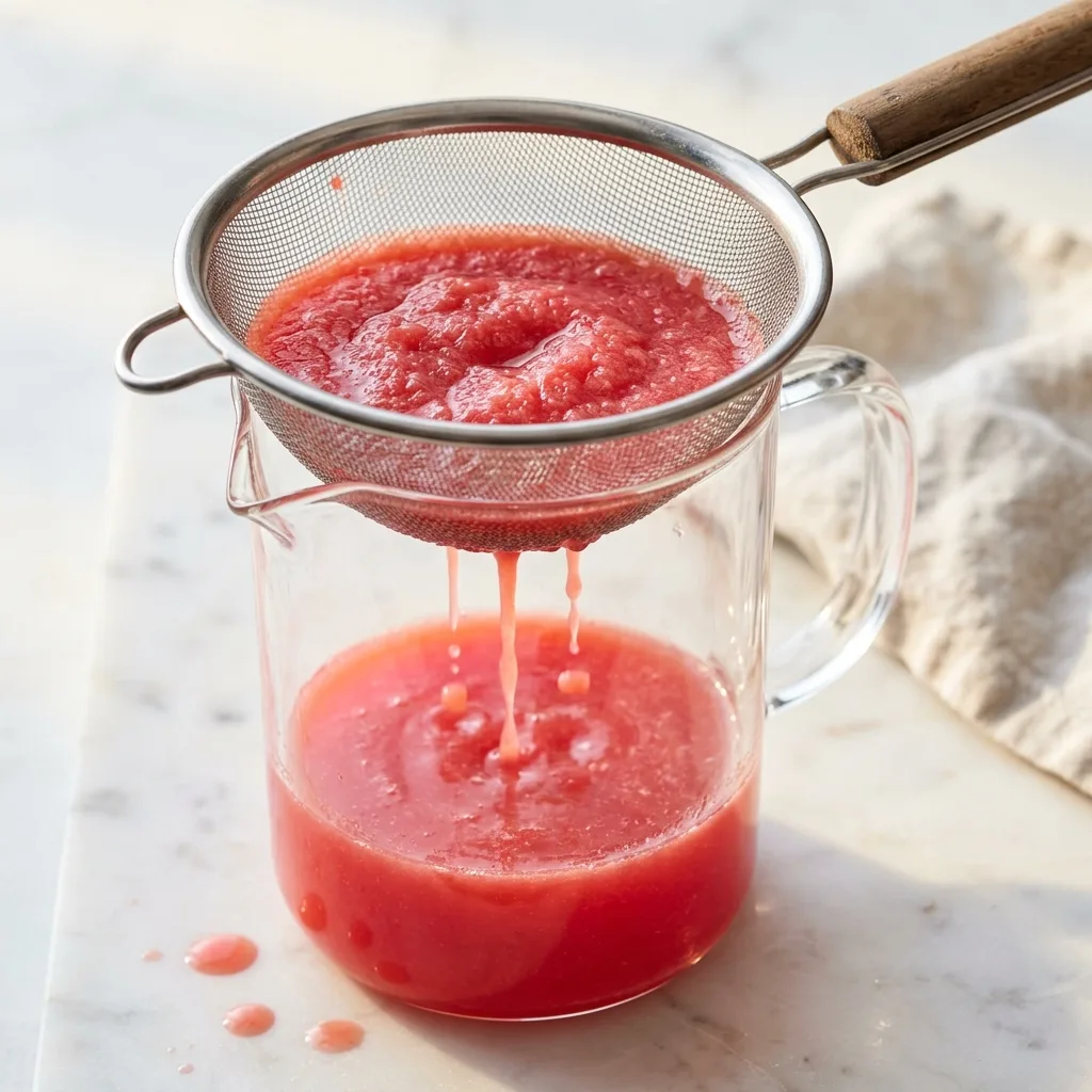Watermelon puree strained into p… 202605041840